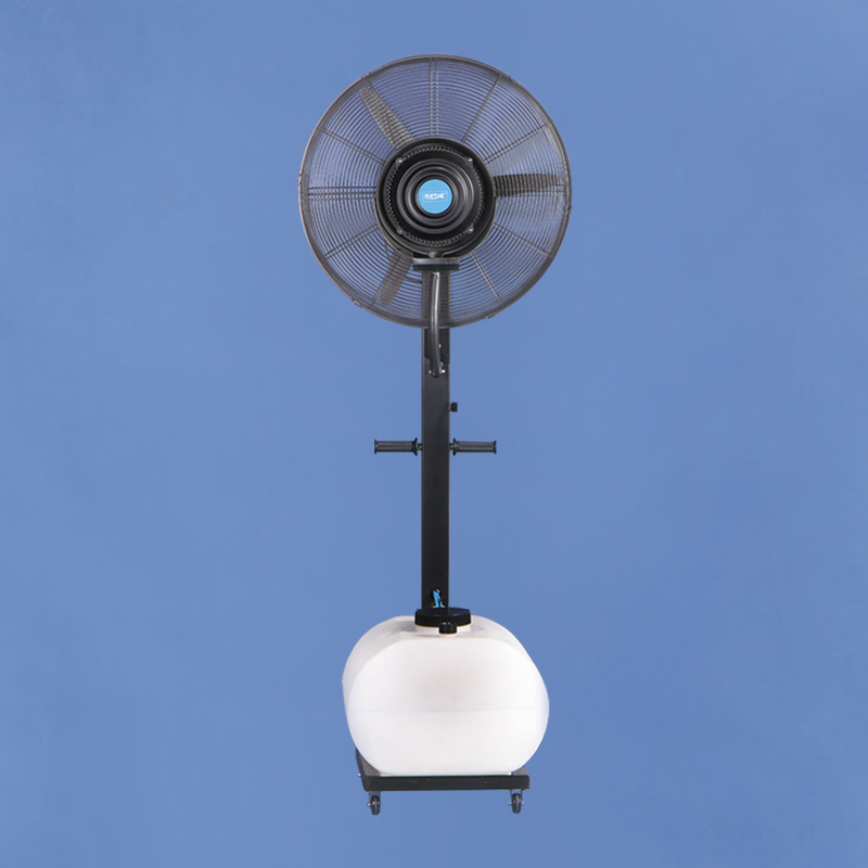 Buitenkoelventilator met luchtbevochtiger