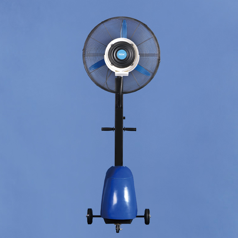 Outdoor draagbare Misty-ventilator met luchtbevochtiger